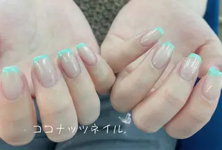 ネイル 神田 ココナッツのネイルデザイン