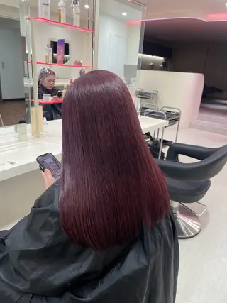 ロング カラー 大人上品ベージュ 🎀HARUNAのヘアスタイル