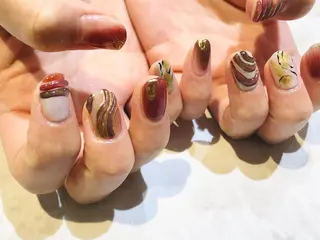 ネイル 舞田 苑香のネイルデザイン