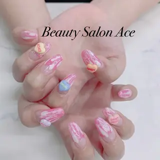 ネイル Beauty Salon Ace(ネイルサロン エース)所属・池袋フィルイン Ace♡長さだしのネイルデザイン