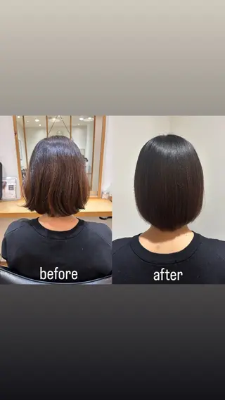 ミディアム hair make ONE 004所属・渋川 真奈のヘアスタイル