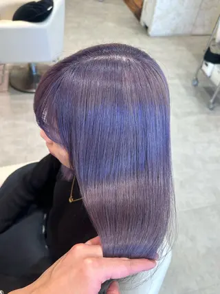 ロング カラー 店長/mao/ 前髪/顔周りカットのヘアスタイル