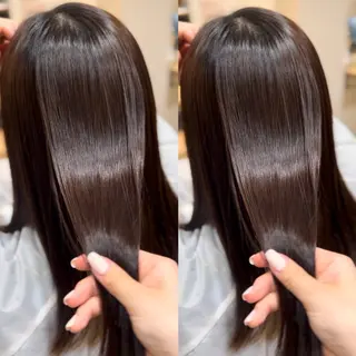 セミロング 💞艶モテ髪✨ MOENA💞のヘアスタイル