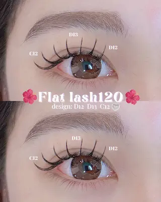 マツエク・マツパ the 別嬪所属・the別嬪 KAZANEのマツエク・マツパデザイン