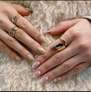 ネイル Amber21.所属・Nagahama Akariのネイルデザイン