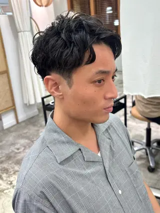 パーマ メンズ ENIEN MAKE’S 立川所属・ミカ💫/パーマ/ ニュアンスパーマのヘアスタイル