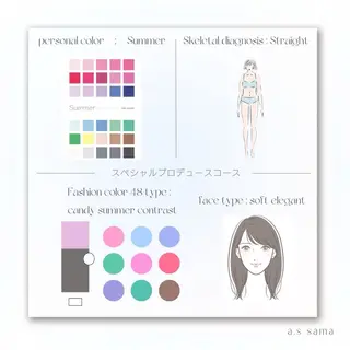 パーソナルカラー🥐 顔タイプ🥗yuriのその他イメージ