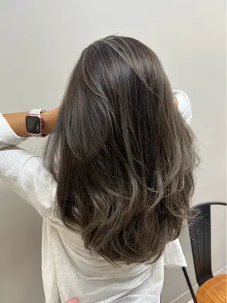 カラー ホッチ・美髪矯正✂︎ 髪質改善tr✂︎のヘアスタイル