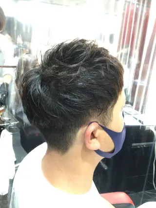 ショート メンズ Annon プライベートサロンのヘアスタイル