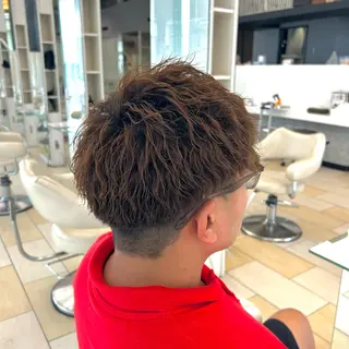 パーマ メンズ 牧 ゆりか𓋈のヘアスタイル