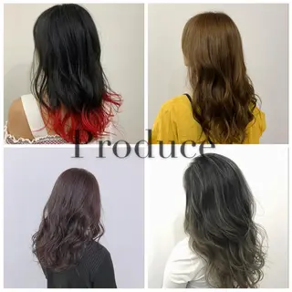 カラー benji所属・Hamatsu Misakiのヘアスタイル