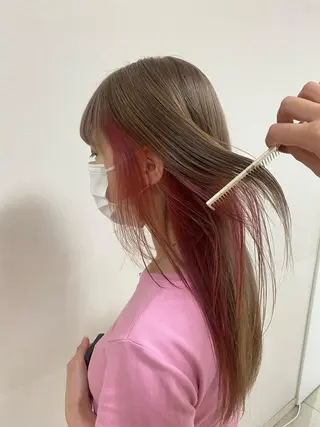 ロング カラー 🌈haru🌻 藤沢ハイトーン🌈のヘアスタイル