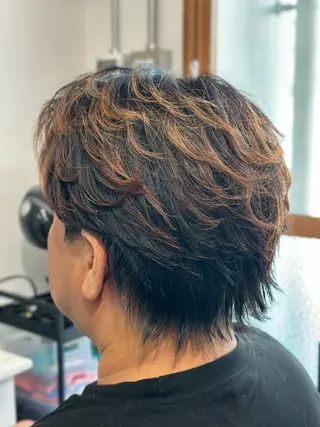 パーマ メンズ Snalyメンズ特化 スエハラのヘアスタイル