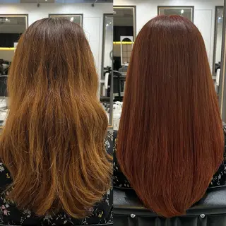 ロング カラー ⠀ 那月のヘアスタイル