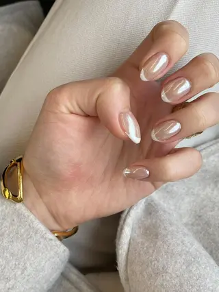 ネイル 🫧飛山琉桜/二条 ネイルアート/束感のマツエク・マツパデザイン