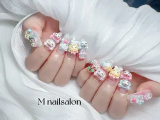 ネイル M🌷nail 長さだし専門店のネイルデザイン
