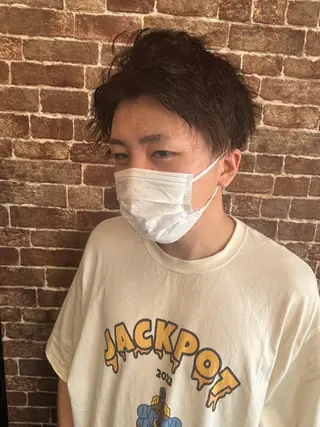 ショート メンズ アイブロウ times salon名駅所属・久木原 ゆりのヘアスタイル