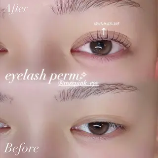 マツエク・マツパ rose pink所属・rose pink MIYUのマツエク・マツパデザイン