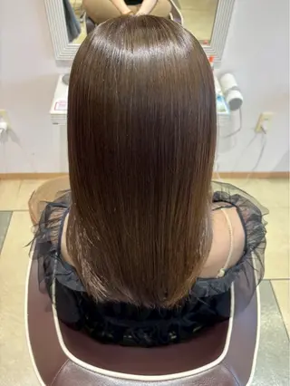 ロング カラー ブリーチなし艶カラー /いくののヘアスタイル