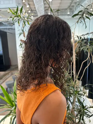 パーマ ANY/須田 麻人/ハードパーマのヘアスタイル