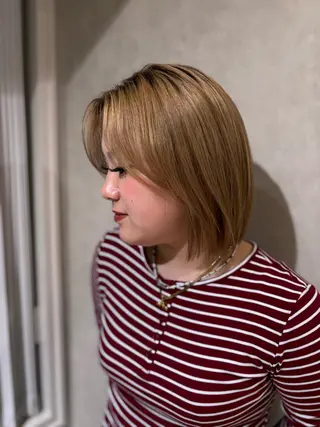 ショート 透明感カラー/海外風 レイヤー/mao🗽のヘアスタイル