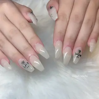 セミロング Lind 天王寺 ゆち🎀のネイルデザイン