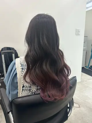 ロング カラー レイヤー/ナチュラル 💐nao.のヘアスタイル