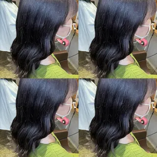 ミディアム カラー Minami. 🩵 再現性特化ヘアのヘアスタイル