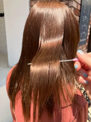 カラー ワンカラーカラー 口石 ひかるのヘアスタイル