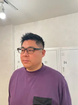 ショート メンズ 植原 遥夏のヘアスタイル