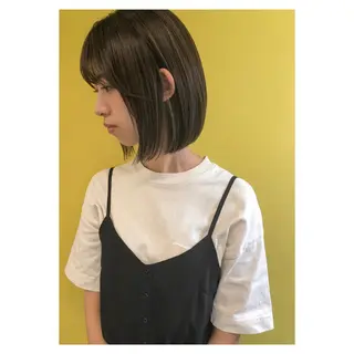 ミディアム nessヤマサキ リュウタのヘアスタイル