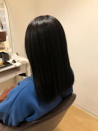 ロング カラー 今中 紗英のヘアスタイル