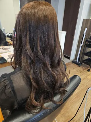 ロング ヘアアレンジ 関口 友菜のヘアスタイル