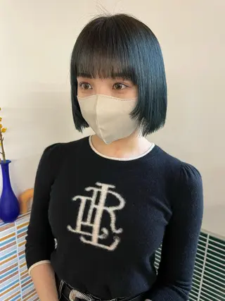 ミディアム カラー 🩷ハイトーン透明感 レイヤー🩷ユリカのヘアスタイル