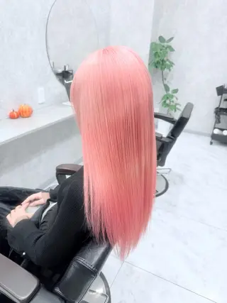 ロング カラー 🌈派手髪ハイトーン 🌈鈴木亮太🌈のヘアスタイル