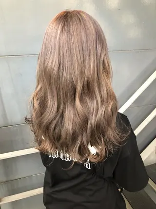 ロング カラー 女性リピ90%🍨 🩷佐藤みずきのヘアスタイル