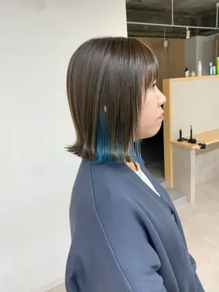 ミディアム 🧸🤍船橋/ボブ /toto.Momoのヘアスタイル