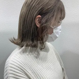 ミディアム 田中 優衣のヘアスタイル