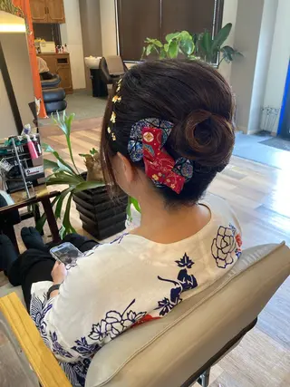 ロング 中野 紹江のヘアスタイル
