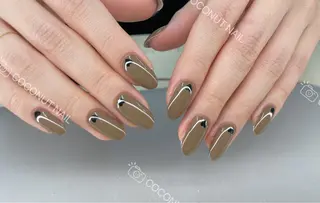 ネイル 神田 ココナッツのネイルデザイン