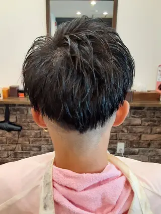 ショート メンズ ルシア美容室|岸和田 《メンズ歓迎！》山﨑のヘアスタイル