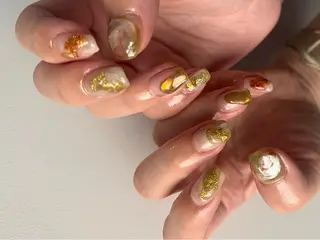 ネイル 《ニュアンスネイル》 risaのネイルデザイン