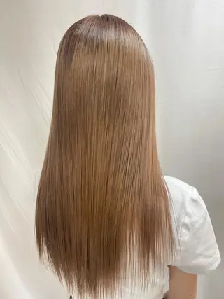 ロング パーマ 髪質改善/縮毛矯正 /ブリーチ矯正/岡部のヘアスタイル