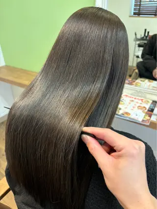 ロング 常藤 留佳のヘアスタイル