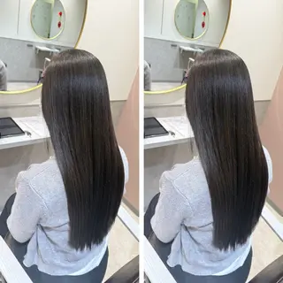 セミロング カラー eN° by youres hair 銀座店所属・髪質改善カラー/銀座 /縮毛矯正/森田のヘアスタイル