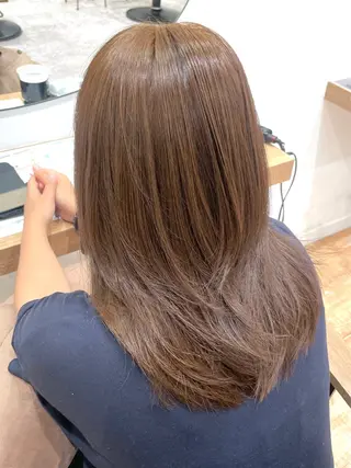 セミロング 🕊髪質改善 ストレート🕊まいのヘアスタイル