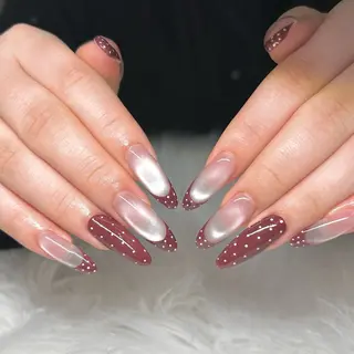 ネイル AURORA eyelash&nail salon アメ村店所属・Aurora Sakiのネイルデザイン