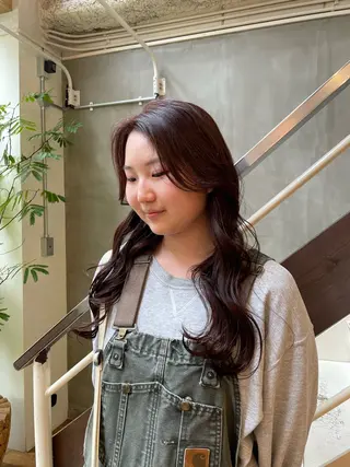 ロング mashu北堀江店所属・似合わせカラー/ 堀江美容室/レミ🎀のヘアスタイル