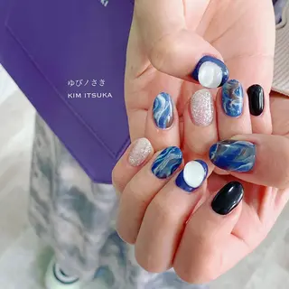 ネイル ゆびノさき茨木店 ニュアンス/アートのネイルデザイン