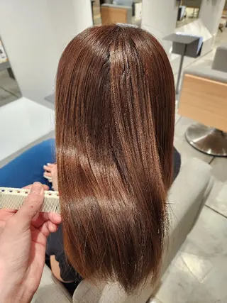 💜艶髪カラー💜 🎶富川美希🎶のヘアスタイル